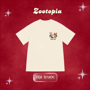 Áo Thun The 3107 Graphic Zootopia Edition